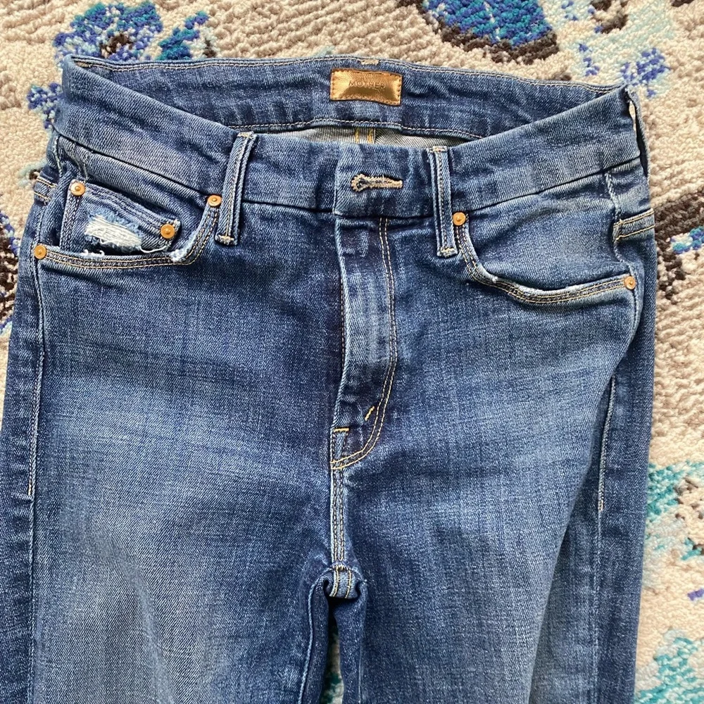 Mother High waisted looker ankle fray - Picture 6 of 10